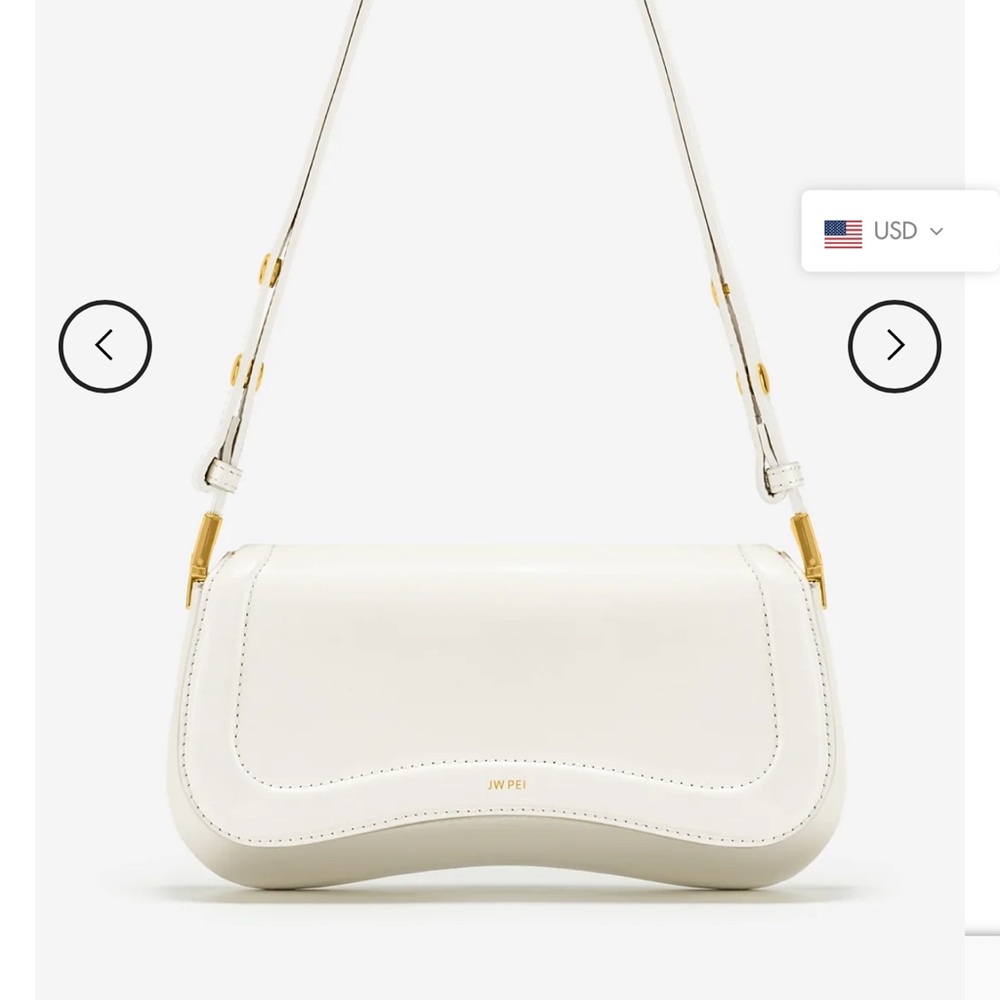 JW PEI Women's Joy Shoulder Bag - white